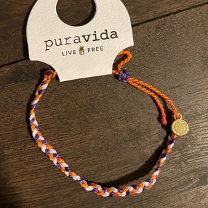 Clemson Pura Vida Bracelet